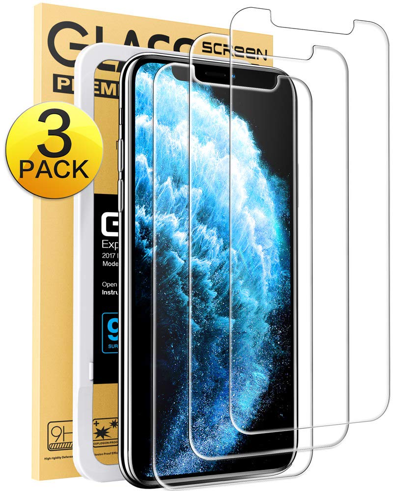 Mkeke Compatible iPhone Protector Tempered