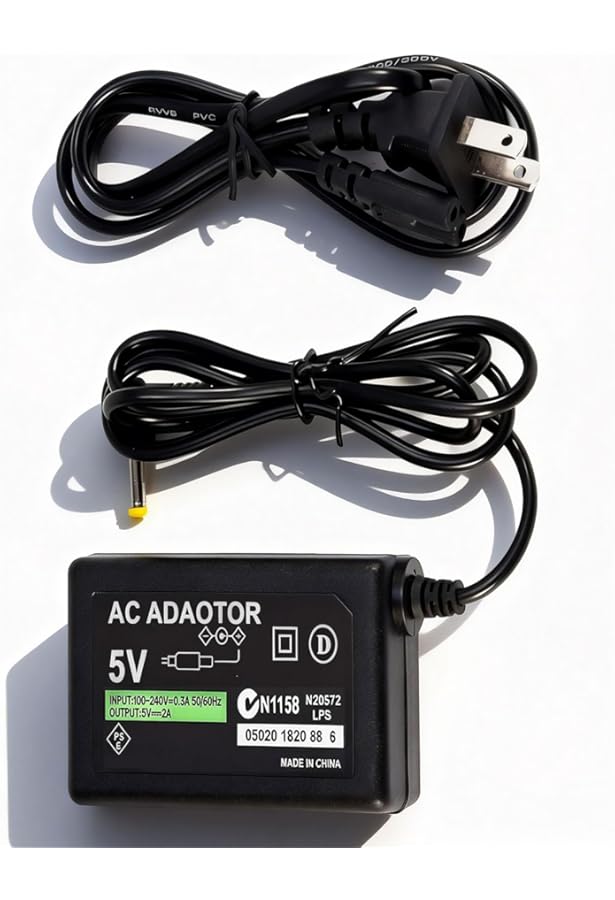 Amazon.com: TNP PSP Charger - 5V 2A AC Adapter Power Supply for