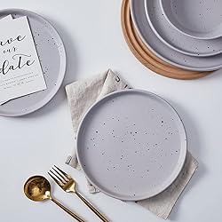 Stone Lain Jade Stoneware Dinnerware 16-Piece