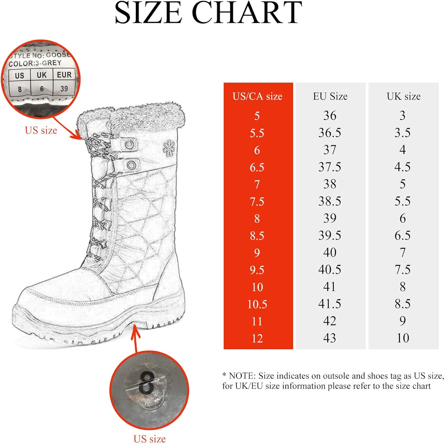  | DREAM PAIRS Women's Warm Faux Fur Lined Mid-Calf Winter Snow Boots | Snow Boots