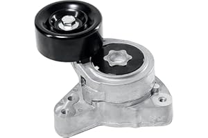 CHEYIA Drive Belt Tensioner w/Pulley Fits Honda Accord 2003-2007, Civic 2006-2015, CR-V 2002-2014, Element 2003-2011, Acura TSX/CSX/RDX/ILX, Replaces 31170-RAA-A01 38278