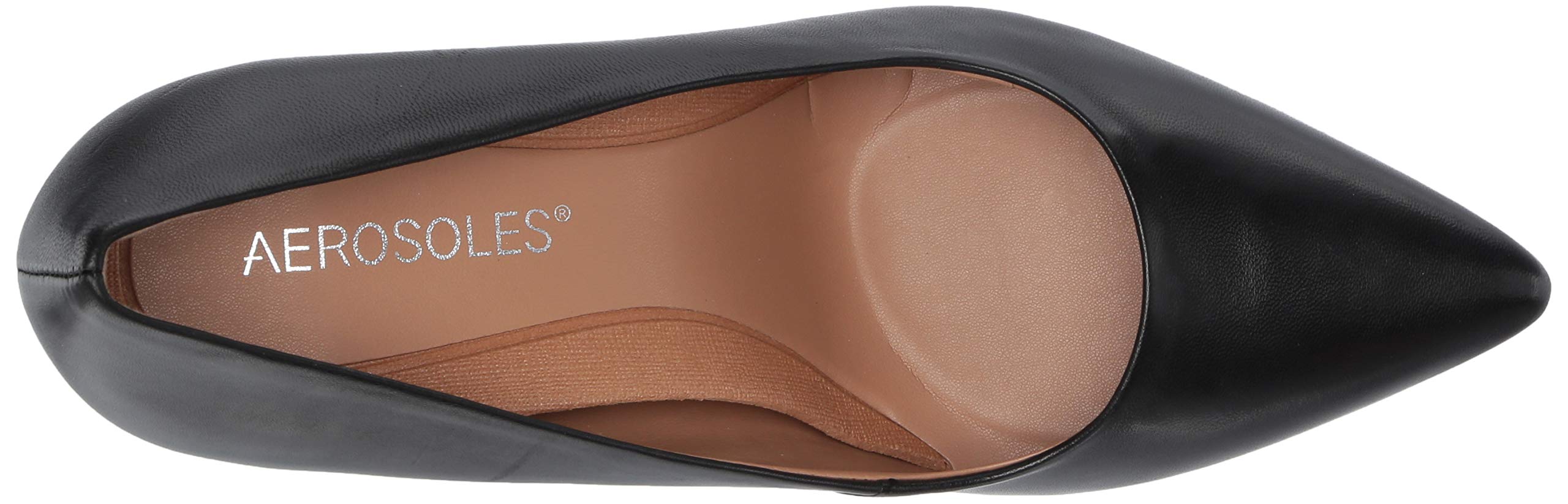 Aerosoles Women's Shipmate Pump, Black Leather, 9.5 - Image 8