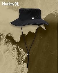 Hurley Men's Boonie Hat - Moisture Wicking and