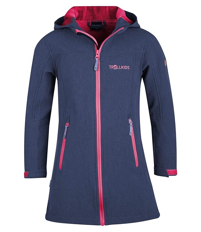 Trollkids Mädchen Lillesand wasserabweisender Softshell Mantel