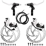 RUJOI Bike Disc Brake Kit, Aluminum Front and Rear