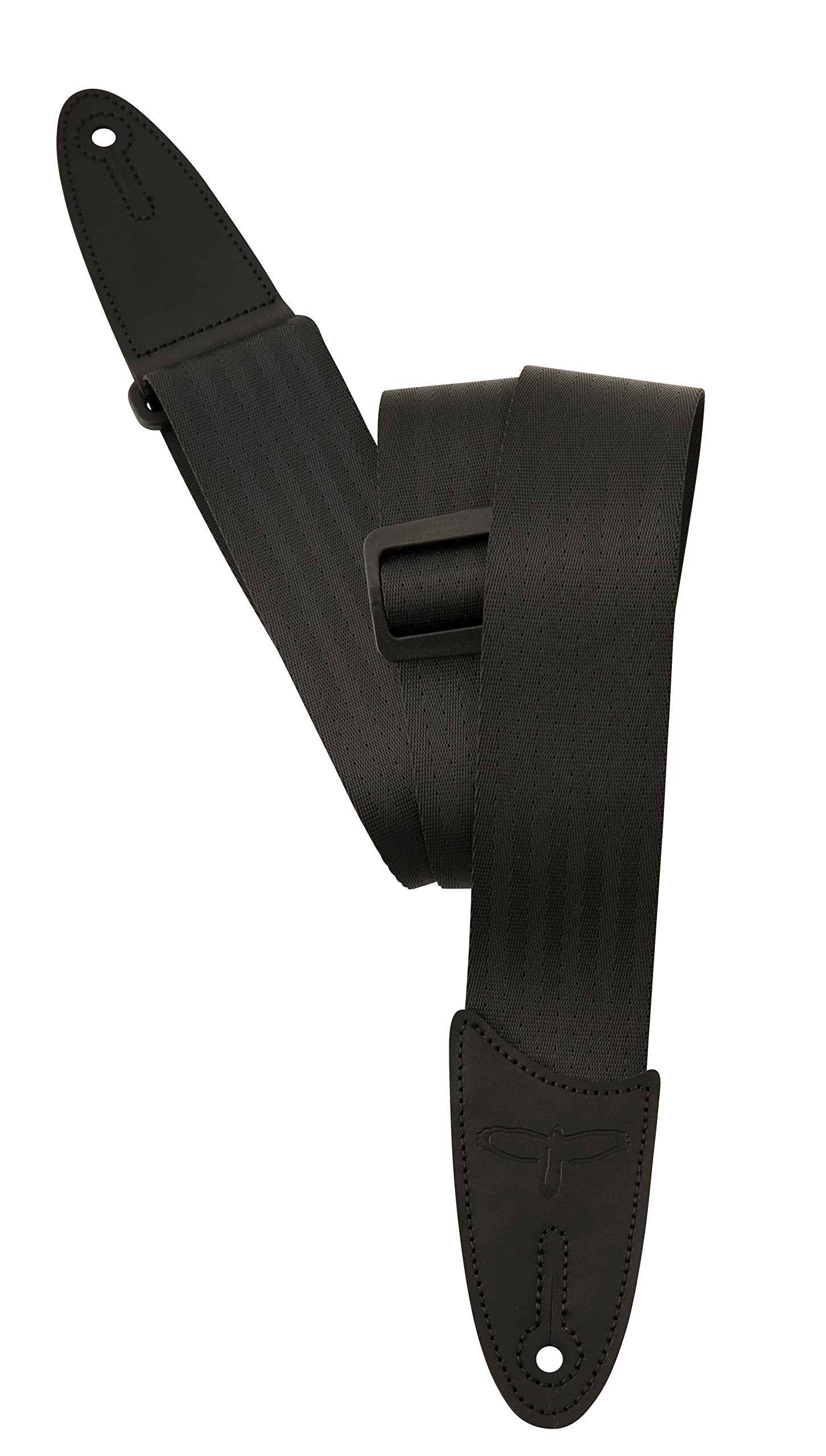 PRS Guitars Charcoal Nylon Seatbelt Guitar Strap (ACC-3150),Black,6 x 3 x 2