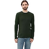 Billy Reid Men's Mini Waffle Crew Neck