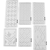 Knitting Machine Flower Punch Cards 20 Patterns Stitch Pattern Cards for KH860 KH868 KH891 KH892 KH893