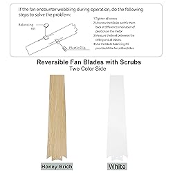 Flybull 52’’ Ceiling Fans with Lights Remote