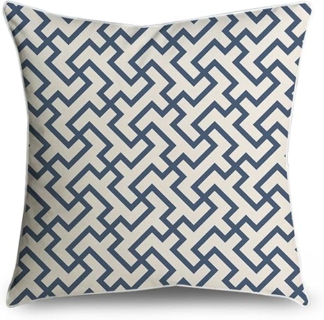 Amazon Com Fabricmcc Throw Pillow Cover Greek Geometric Pattern