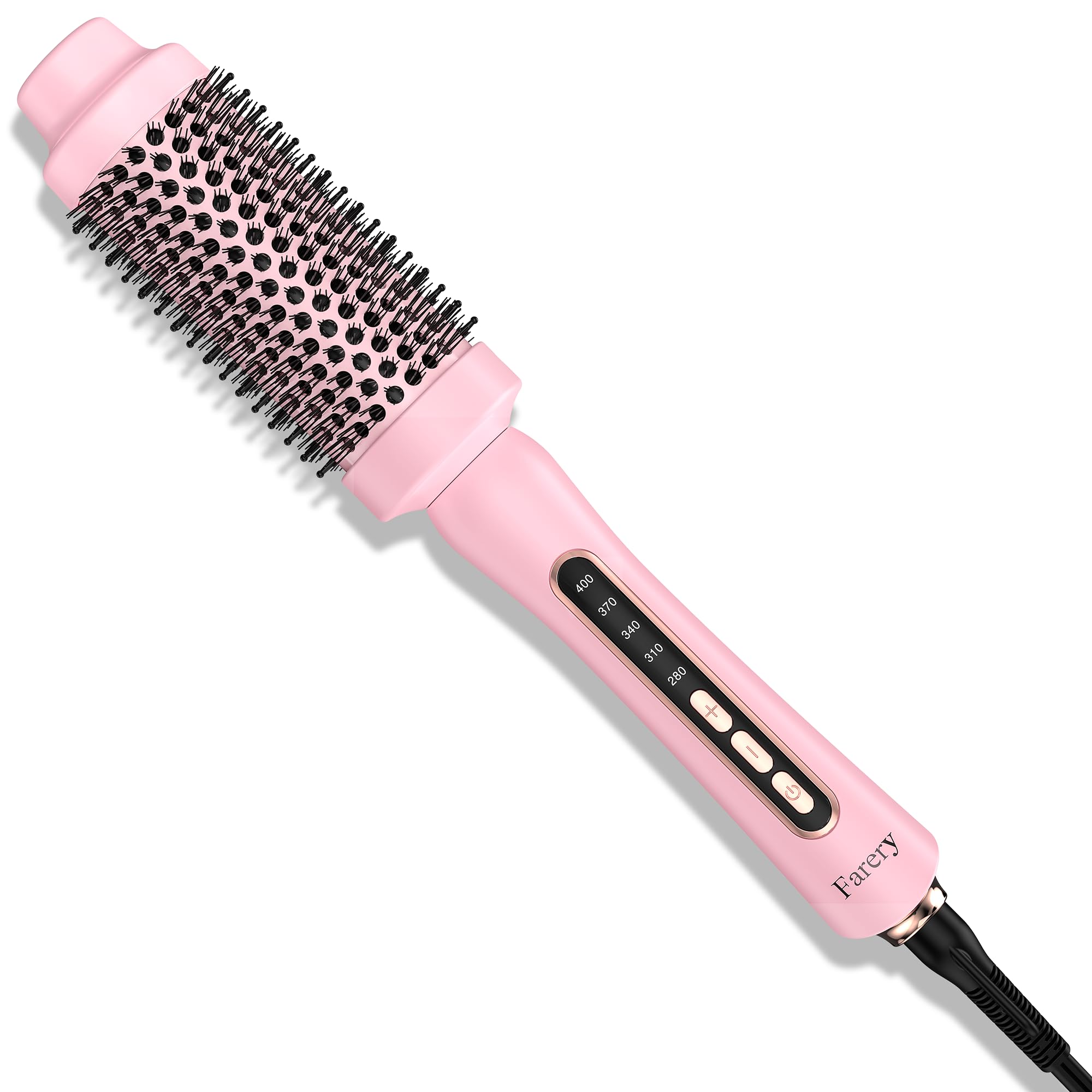 Photo 1 of Upgraded Farery Thermal Brush, Non-Blowing Heated Round Brush, 1 3/4 Inch Hot Curling Brush with Adjustable Temp, Easier & Faster & Smoother, Dual Voltage for Travel, Longer Lasting Bristles