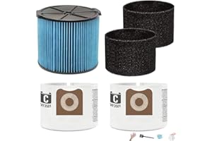 VF3500 filter for ridgid shop vac- Compatible with rigid shop vac filters - WD3050, WD4050, WD4070, WD4080, WD4522, 4000RV, 4