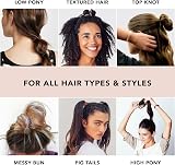 Kitsch Spiral Hair Ties 8pk Transparent No Crease No Damage view 7
