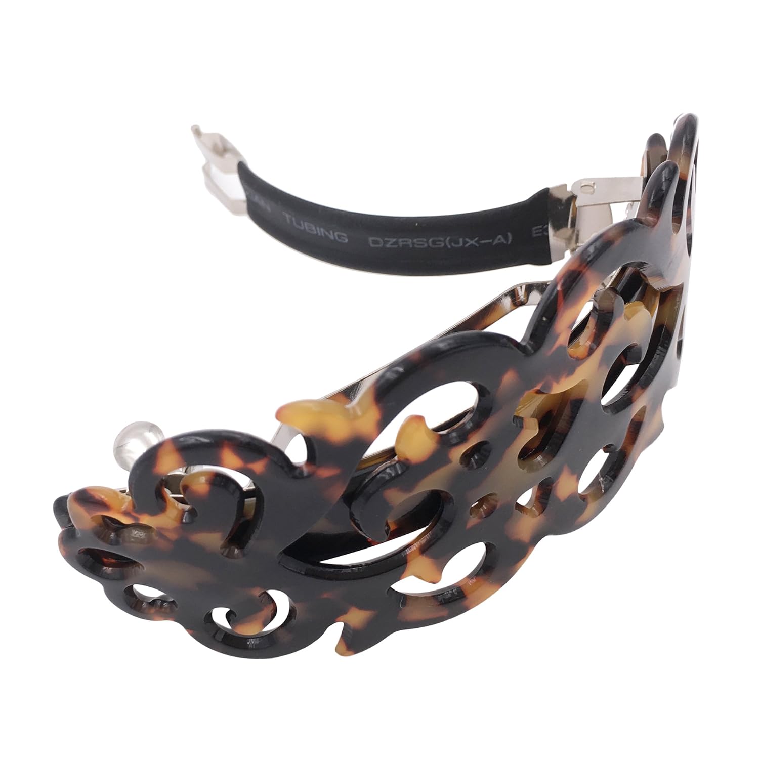 Strong Large Barrette Hair Clip Grip Set for Thick Hair Tortoise Shell Pattern Women Girls : Beauty