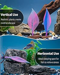 Uniclife Betta Leaf Hammock Soft Aquarium Rest Bed