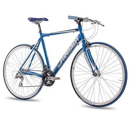 28' RENNRAD FITNESS BIKE ALU FAHRRAD CHRISSON AIRWICK 2015 mit 24G ACERA blau matt - 71,1 cm (28 Zoll)