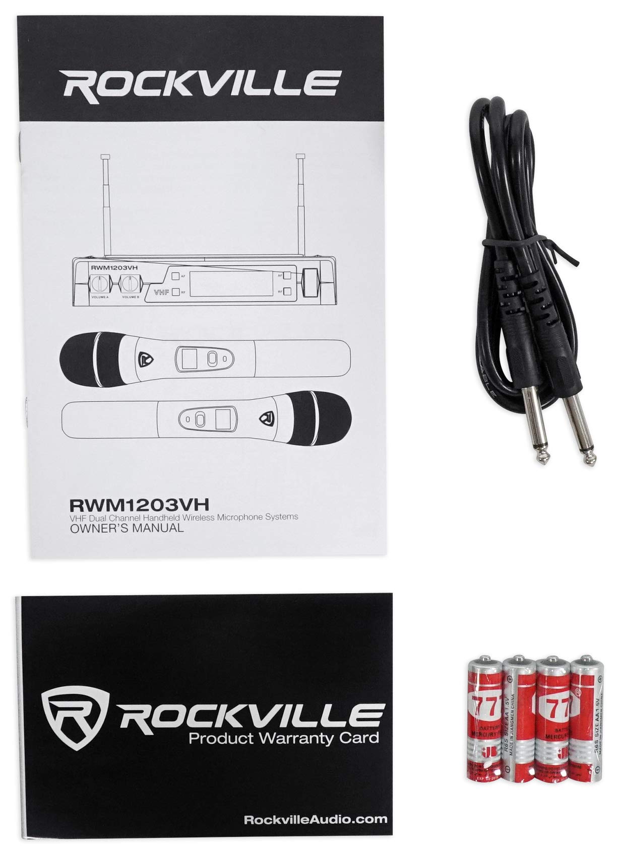Rockville Bluetooth Home Theater Karaoke Machine System w/8