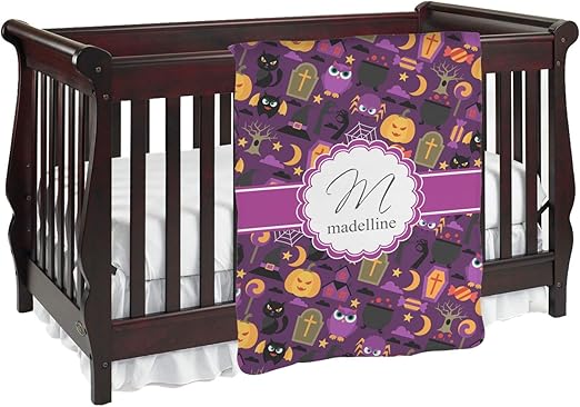 halloween baby blanket