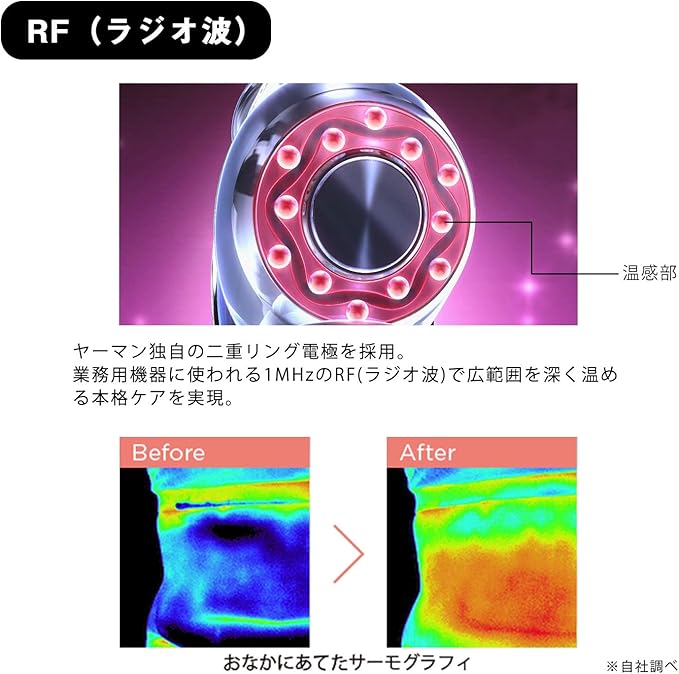 Amazon Ya Man ヤーマン ダイエット Rfボーテ キャビスパrfコアex セルライト マッサージ キャビテーション ラジオ波 Ems Hrf18t ヤーマン Ya Man 理美容家電 通販