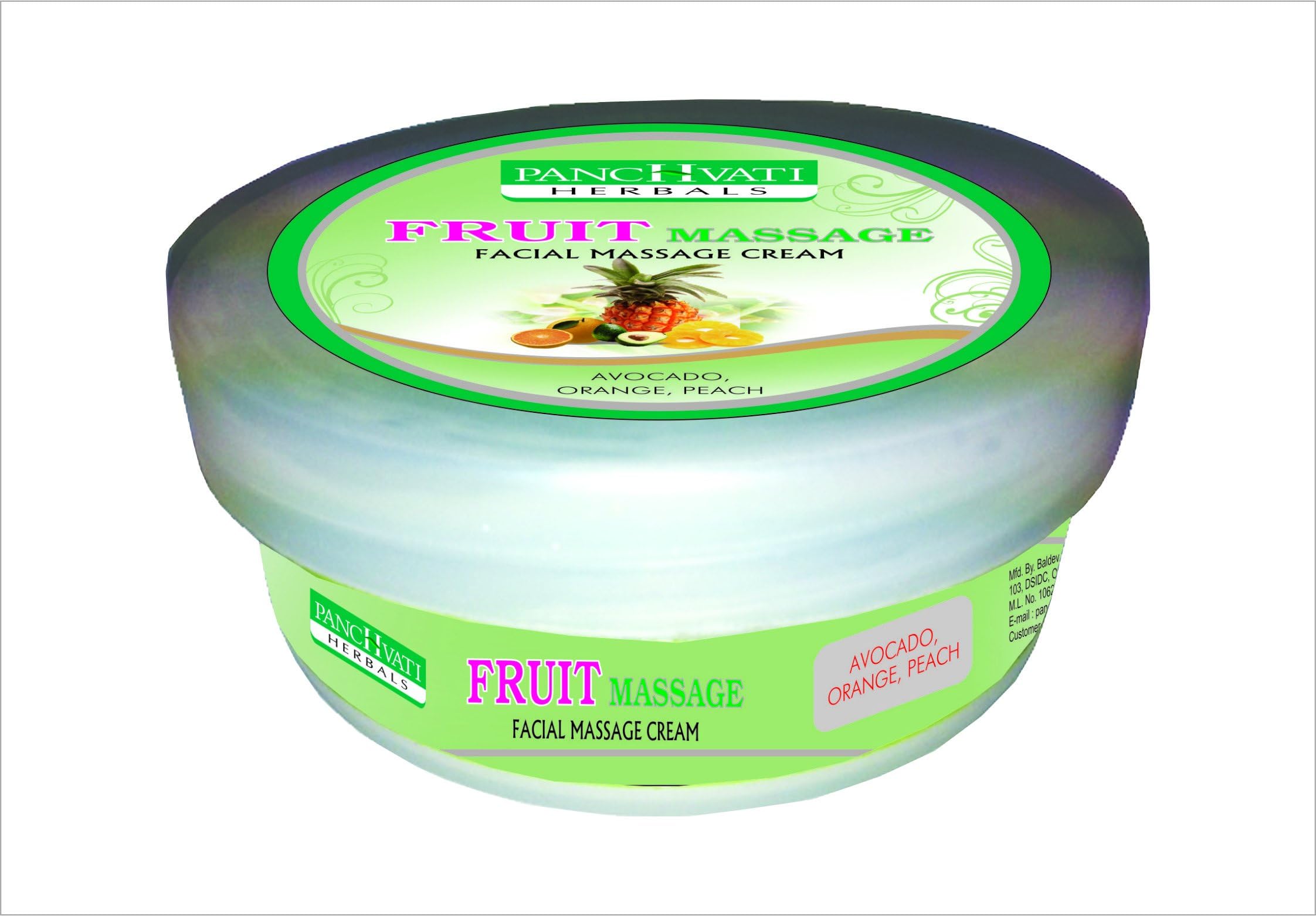 Panchvati Herbals Fruit Massage Facial Massage Cream - 200 g