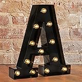 Light Up LED Letter Marquee Sign - Alphabet Marquee Letters with Lights For Wedding Birthday Party Christmas Night Light Lamp