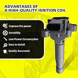 MOAUTO Set of 4 Ignition Coils Pack UF658