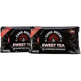 Cane Brew Sweet Tea, No Boil Cold Brew Iced Tea, 8 Half-Gallon Bags | All-In-One Black Tea + Pure Cane Sugar Brew Bags, Steep in Cool Water for Fresh Southern Flavor without Boiling or Measuring