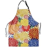 DZGlobal Funny Apron Polyester Grooming Aprons with Pocket for Cooking Kitchen Grilling Adults