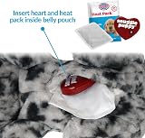 Snuggle Puppy Original Heartbeat Stuffed Toy for Dogs Merle Brand view 7