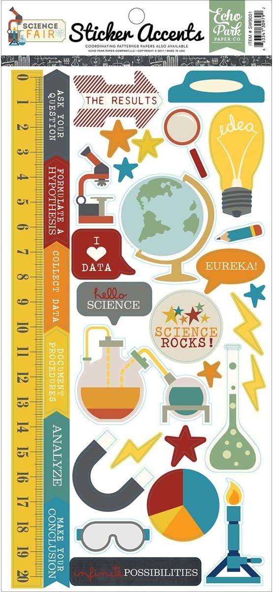 Science Fair Sticker Sheet - Echo Park