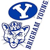 Desert Cactus BYU Brigham Young University Sticker Cougars Cougs Vinyl Decals Laptop Water Bottle Car Scrapbook T5 (Type 5-1)