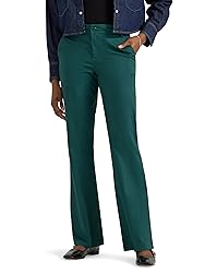 Lee Women's Wrinkle Free Mid Rise Bootcut