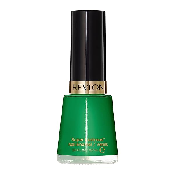 REVLON SUPER LUSTROUS NAIL POLISH, CHIP-RESISTANT & LONGWEAR FORMULA, HIGH SHINE FINISH, 571 POSH, 0.5 FL OZ