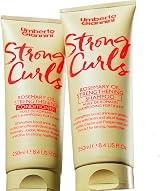 Umberto Giannini Strong Curls Rosemary Oil Shampoo & Conditioner Duo 250ml x2