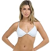 Body Glove Womens Smoothies Patsy Solid Underwire Bikini Top Swimsuit with Adjustable 2-Way Back Detail