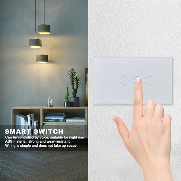 Onewer Smart Switch App Control Switch Touch Switch Control inalmbrico WiFi para STB para Smart Home