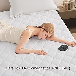 Bwarm Premium Quilted Heated Mattress Pad Twin