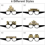 Runmeihe 12pcs New Year Eyeglasses 2025 Party Decorations & Photo Props view 6