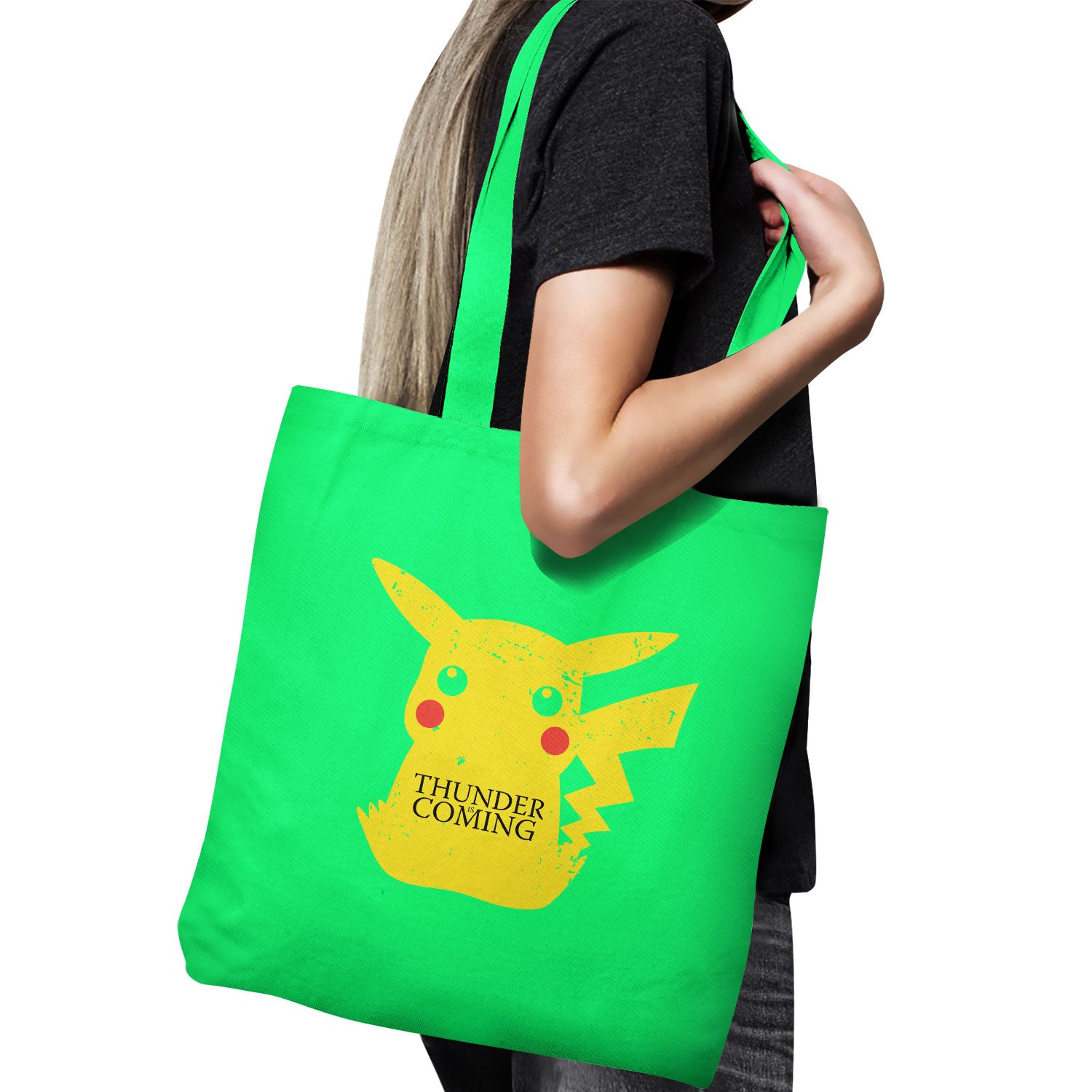 Planet Nerd VEND-49638 Unisex Adult Fabric Bag, Light Green, 38 cm x 42 cm