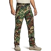 CQR Men's Quick Dry Work Pants, Water Resistant Outdoor Tactical Pants, Lightweight Stretch Cargo Hiking Pants