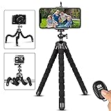Phone Tripod,Portable and Flexible Adjustable Cell