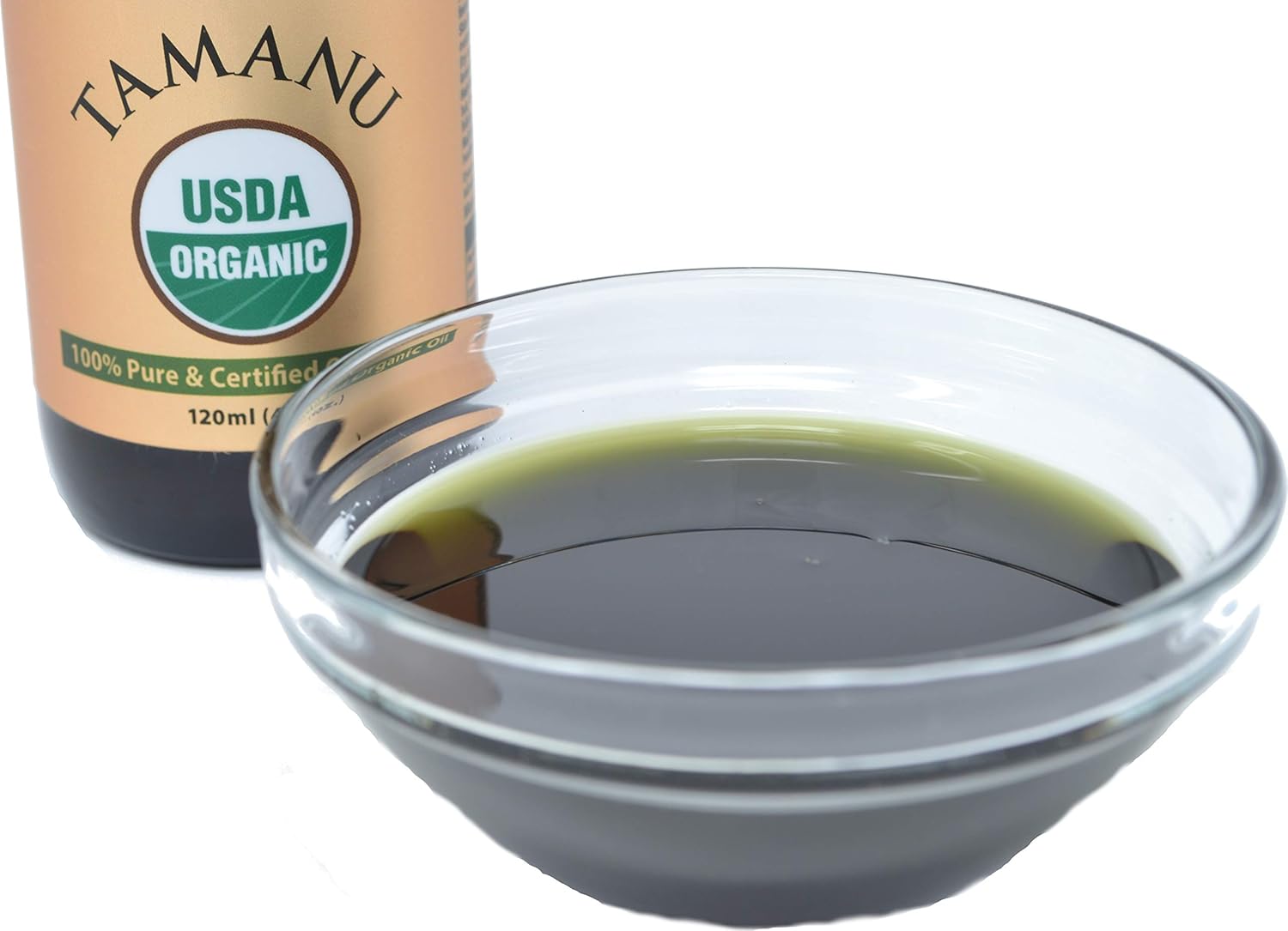 Prime Natural Organic Tamanu Oil - Cold Pressed, Unrefined, Virgin (4oz / 120ml) for Hair, Nails, Skin Care: Beauty