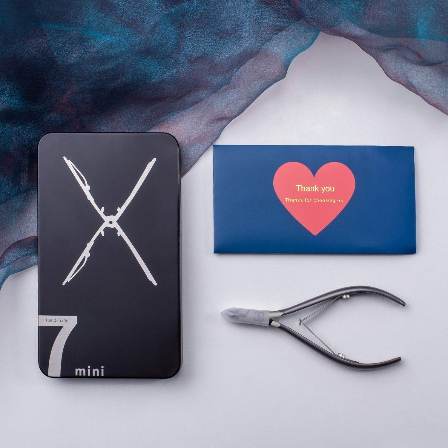 Cuticle Nippers Salon Grade for Manicurist Extremely Sharp Effortless Cuticle Trimmer Precise Clippers Pedicure Manicure Nail Care Tool, opove X7 mini, Space Gray: Beauty