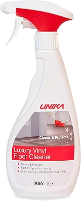 Unika Luxury Vinyl Floor Cleaner Spray 500ml for Wood Laminates LVT