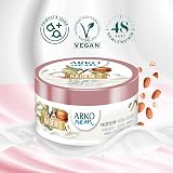 Arko NEM Moisturising Cream Almond Milk 250ml Lightweight Daily Face Body view 2