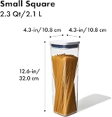 OXO Good Grips POP Container Small Square Tall 2.1 L White view 2