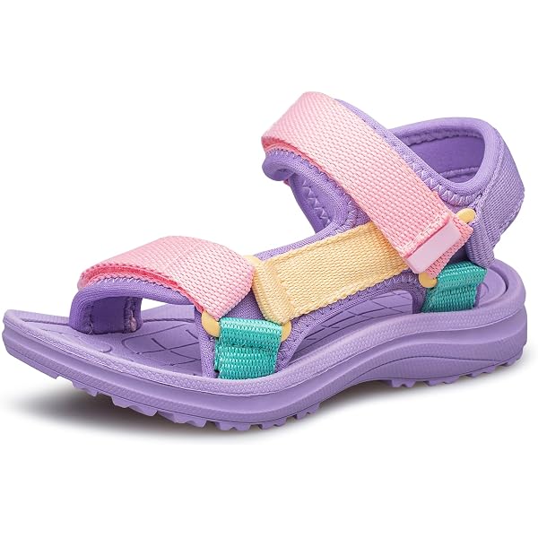 Sandalias De Playa Para Niños Pequeños | Material EVA, Ajustables Y Antideslizantes | Ideales Para Verano, Tallas 1-5 Años