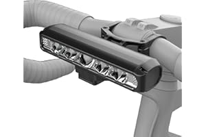 UPPEL 2600 Lumen Rechargeable Bike Headlight - High Brightness Bicycle Light for Night Riding, Waterproof Cycling Front Light