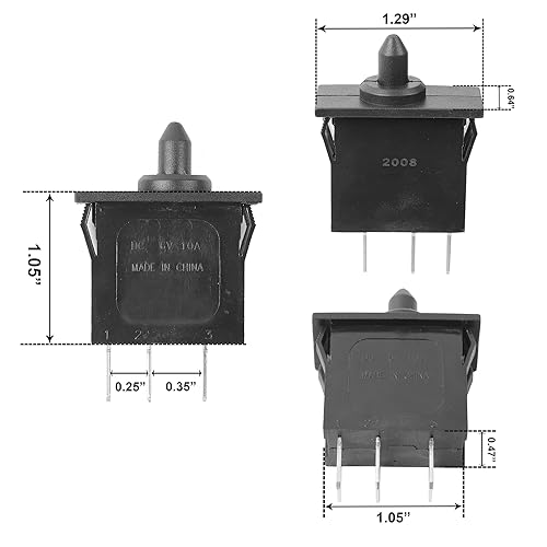 Plunger Type Accelerator Foot Switch for Peg Perego for John Deere