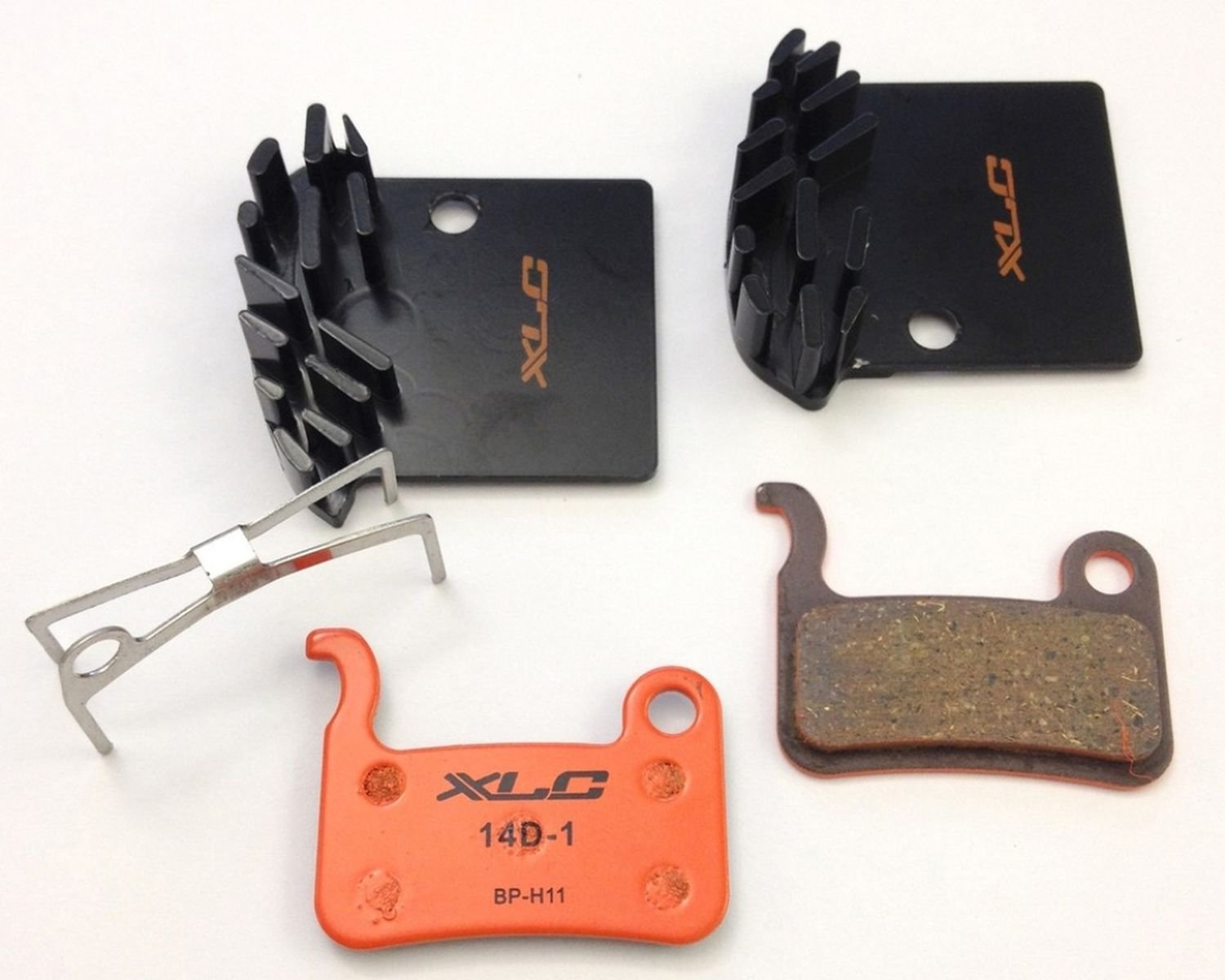 XLC Unisex - Adult Pro Disc Brake Pads BP-H11, Orange, One Size